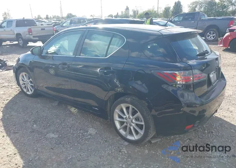 2013 Lexus Ct 200H из США, поврежденный, VIN JTHKD5BH9D2170573